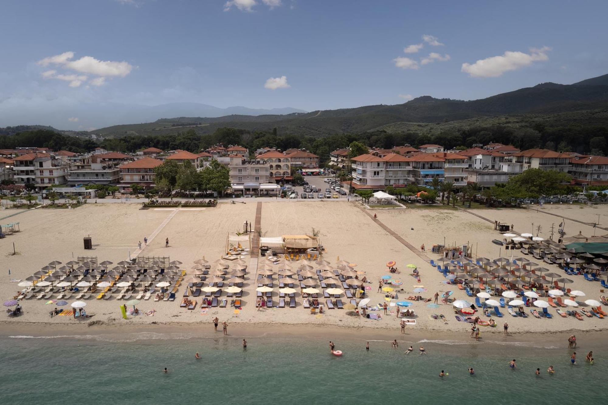 Agyra Seaview Hotel By Panel Hospitality Neoi Poroi Exteriör bild